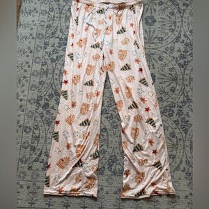 Hello Mellow Pajama Pants with Christmas Print